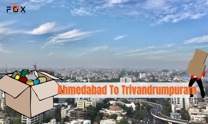 packers movers from Ahmedabad to Trivandrumpuram