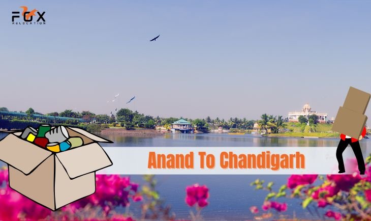 packers movers from Anand to Chandigarh