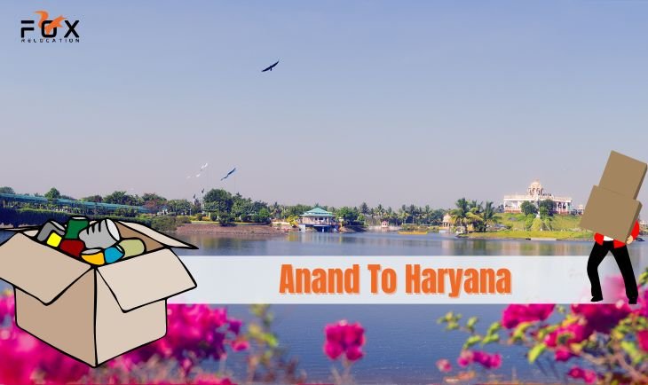 packers movers from Anand to Haryana