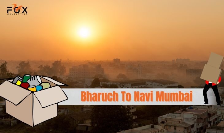 packers movers from Bharuch to Navi Mumbai